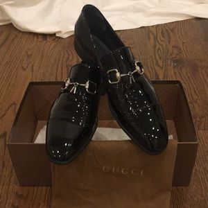 Gucci ‘Vernice Diamond’ Patent Leather Shoe